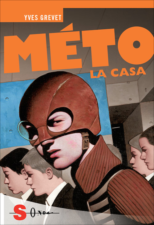 Copertina del libro che riporta l'immagine di un ragazzo che indossa un casco marrone